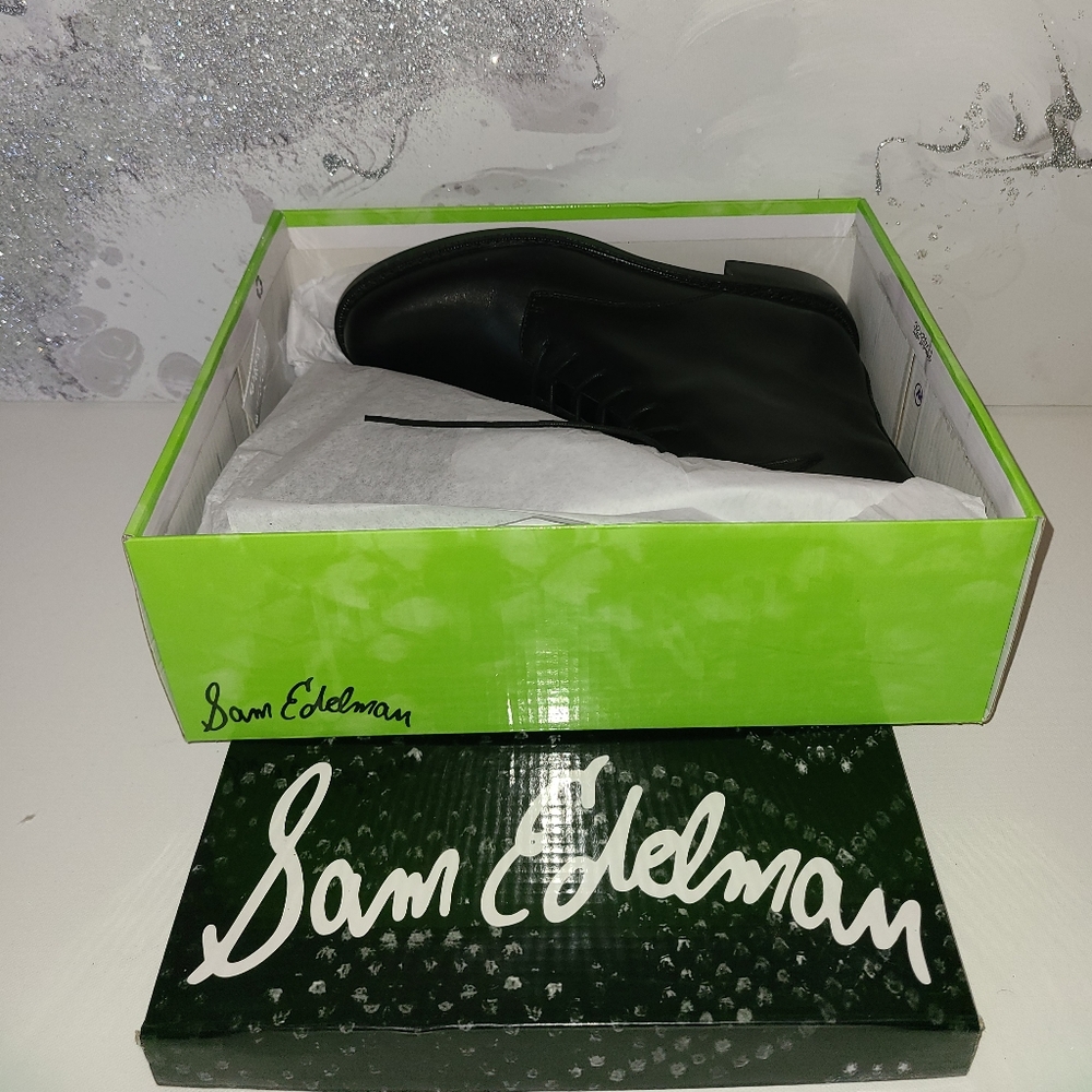 Sam Edelman black ankle boots